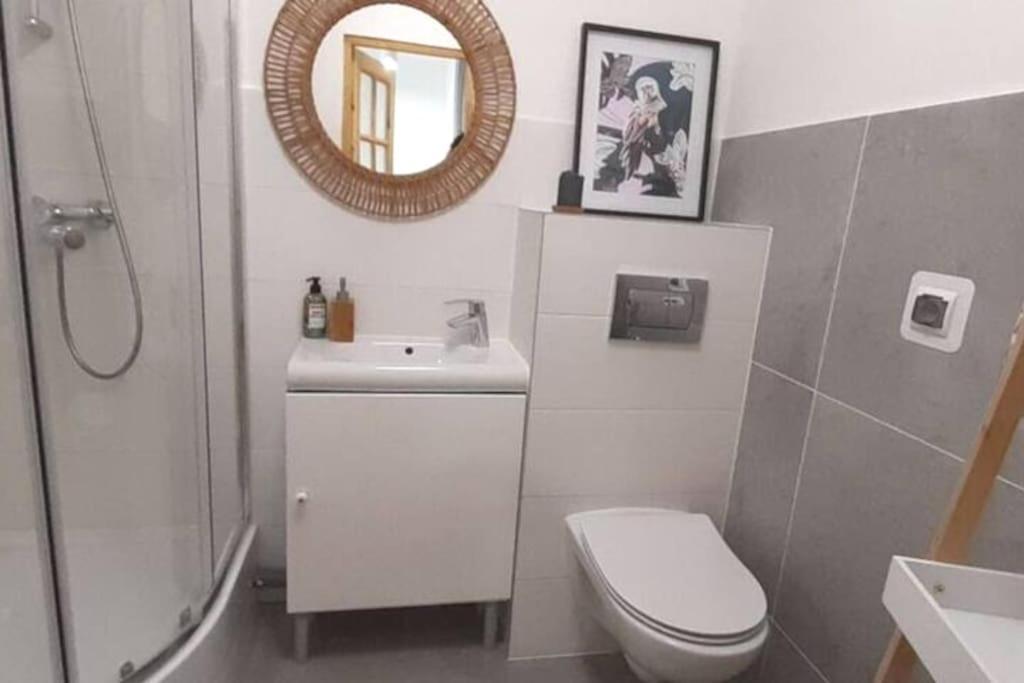 לגניצה Lemuria Apartament Szkolna Centrum מראה חיצוני תמונה
